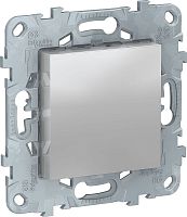 Заглушка без рамки Schneider Electric Unica New алюминий картинка